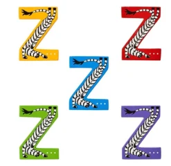 Lanka Kade Wooden Animal Letter Z