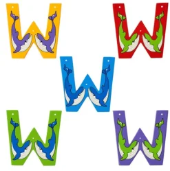 Lanka Kade Wooden Animal Letter W