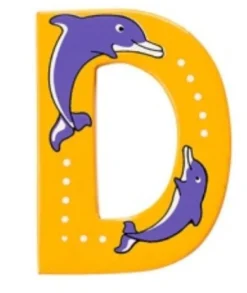 Lanka Kade Wooden Animal Letter D