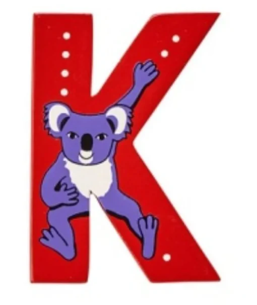 Lanka Kade Wooden Animal Letter K