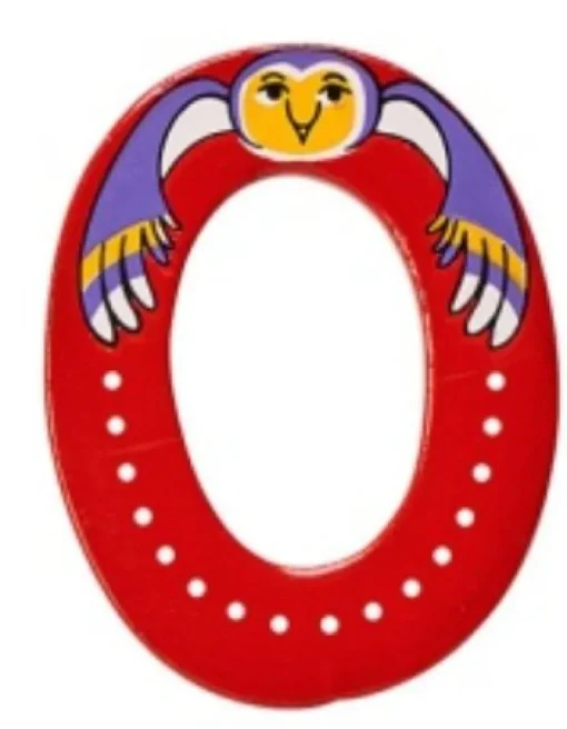Lanka Kade Wooden Animal Letter O