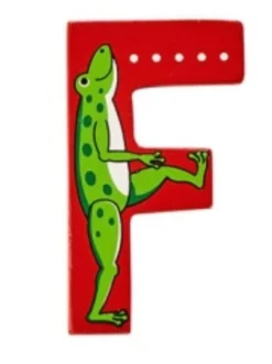 Lanka Kade Wooden Animal Letter F