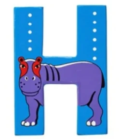 Lanka Kade Wooden Animal Letter H