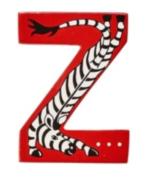 Lanka Kade Wooden Animal Letter Z