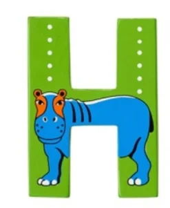Lanka Kade Wooden Animal Letter H