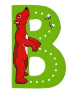 Lanka Kade Wooden Animal Letter B