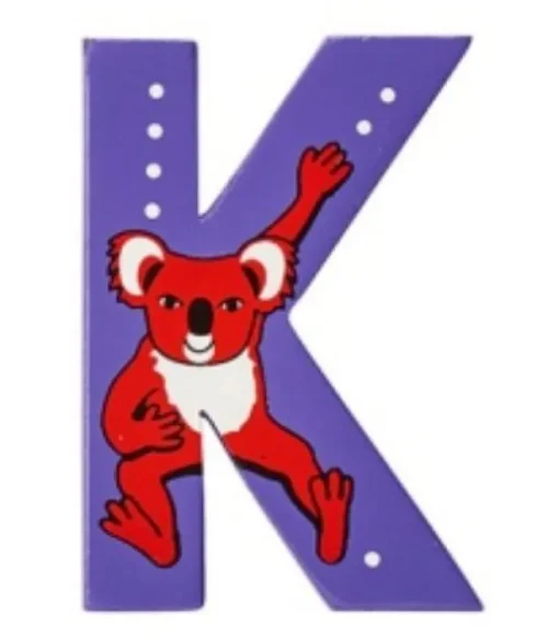 Lanka Kade Wooden Animal Letter K