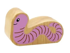 Lanka Kade Wooden Natural Pink Worm