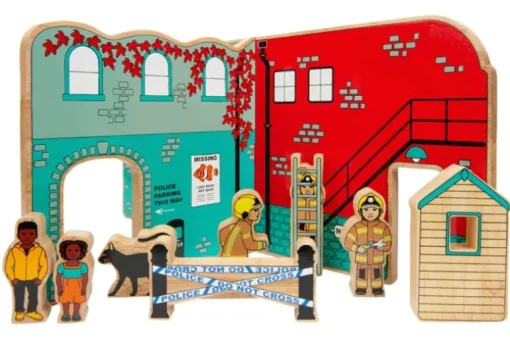 Lanka Kade Wooden Police Scene Characters (Get 1 character FREE)