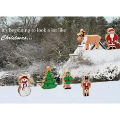 Lanka Kade Wooden Snowman