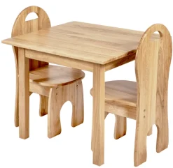 Lanka Kade Wooden Table and Chairs (Direct Shipping)