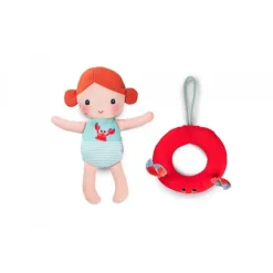 Lilliputiens Axelle Bath Doll Crab 83425