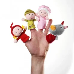 Lilliputiens Red Riding Hood Finger Puppets