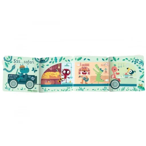 Lilliputiens Safari Magic Bath Panel