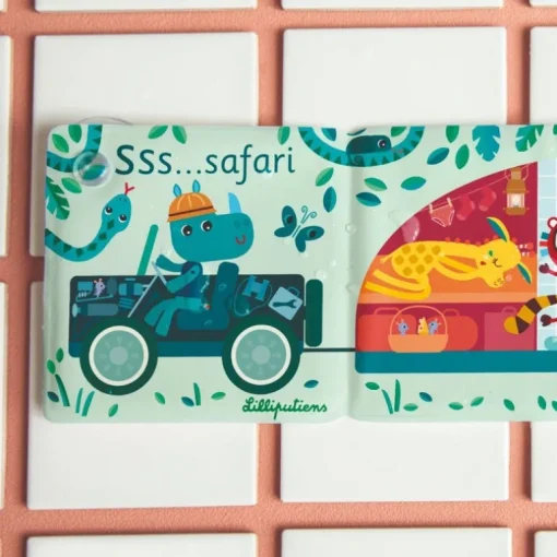 Lilliputiens Safari Magic Bath Panel