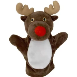 Limited Edition Christmas Set of My First Hand puppets in a Suitcase