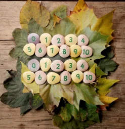 Monsters Play Counting Story Sack with Number Pebbles
