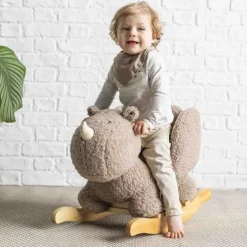 Nattou Teddy Rocker – Taupe Rhino (Direct Shipping)
