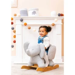 Nattou Tembo Elephant Rocker (Direct Shipping)