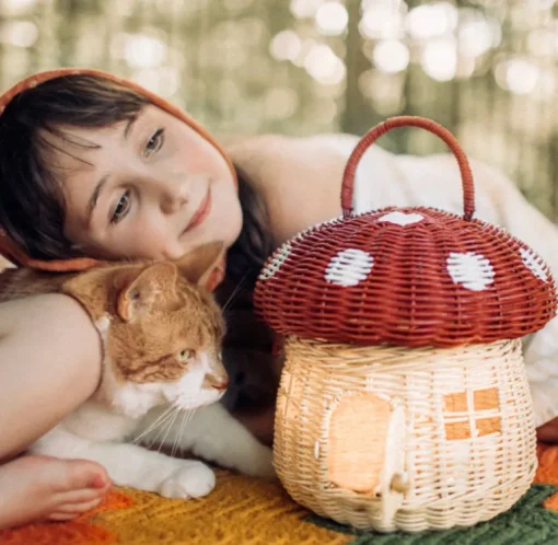 Olli Ella Musk Mushroom Basket