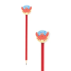 Orange Tree Wooden Crab Pencil