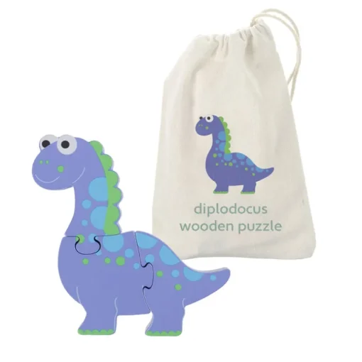 Orange Tree Wooden Diplodocus Puzzle