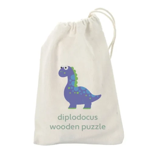 Orange Tree Wooden Diplodocus Puzzle