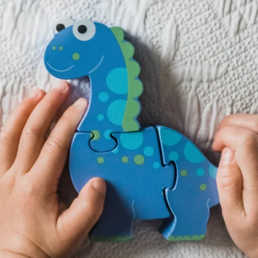 Orange Tree Wooden Diplodocus Puzzle