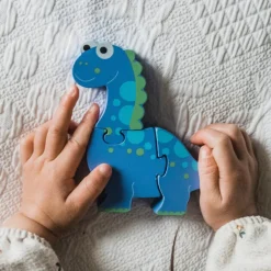 Orange Tree Wooden Diplodocus Puzzle