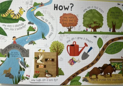 Questions and Answers about Nature Board Book