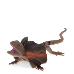 Realistic Frill-Necked Lizard Toy