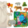 Rumble in the Jungle Story Sack with Lanka Kade Wooden Animals
