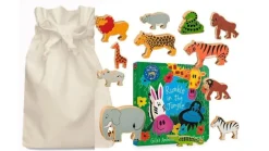 Rumble in the Jungle Story Sack with Lanka Kade Wooden Animals
