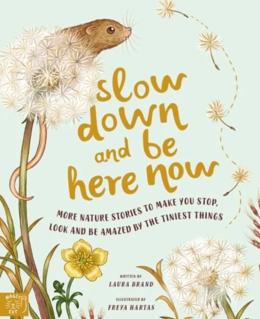 Slow Down and be here Now Nature Book