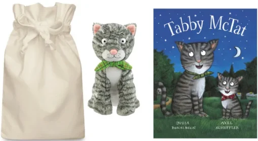 Tabby McTat Story Sack with TabbyMcTat Soft Toy