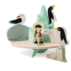 Tenderleaf Toys Wooden Balancing Polar Circle with 9 pieces