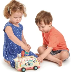 Tenderleaf Toys Wooden- Penguin's Gelato Van