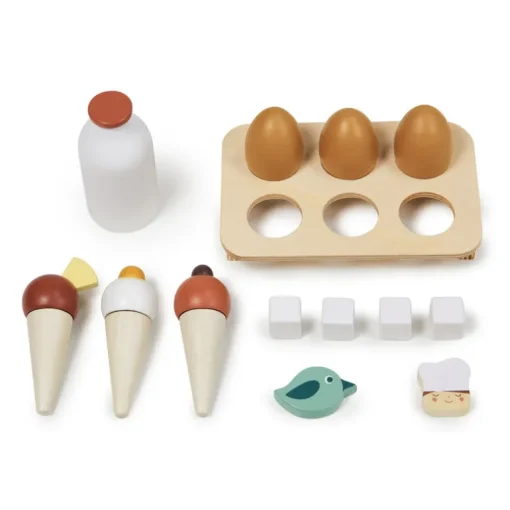 Tenderleaf Toys Wooden Refrigerator (Direct Shipping)