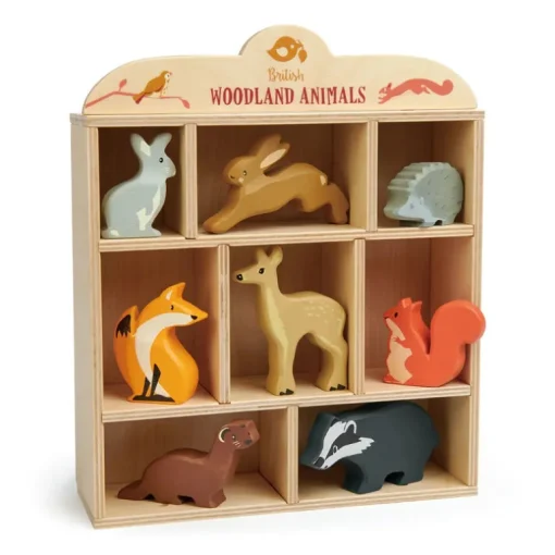 Tenderleaf Woodland Animal Shelf & Woodland Book Bundle (Direct Shipping)