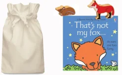 That's not my Fox Story Sack with Lanka Kade Wooden Fox and Mouse