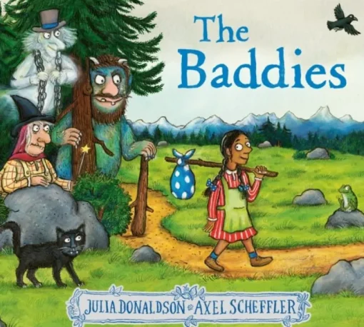 The Baddies Large Hardback Book
