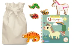 The Magical Unicorn Story Sack with Lanka Kade Wooden Animals