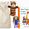 The Tiger Who Came to Tea Story Sack with Hand and Finger Puppet