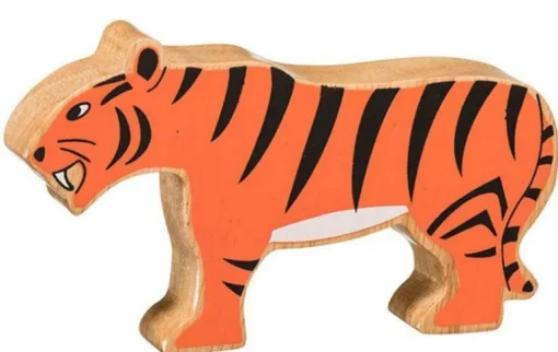 The Tiger Who Came to Tea Story Sack with Wooden Lanka Kade Tiger