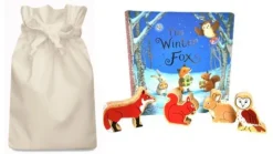 The Winter Fox Story Sack with Lanka Kade