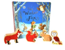 The Winter Fox Story Sack with Lanka Kade