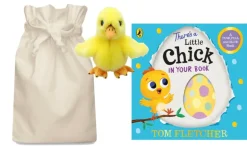 There's a Little Chick in your Book - Easter Story Sack with Soft Toy Chick
