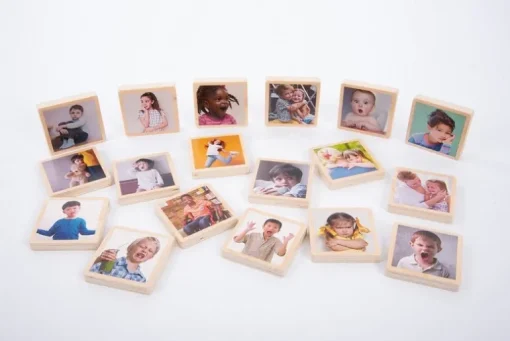 TickiT My Emotions Wooden Tiles 73494 - Pk18