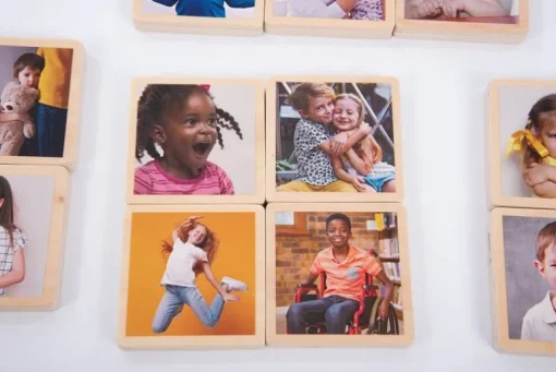 TickiT My Emotions Wooden Tiles 73494 - Pk18