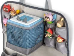 Tonies Car Organiser & Pouch - (GREY) for use with Toniebox Player